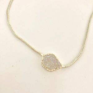 Kendra Scott Iridescent Druzy Necklace